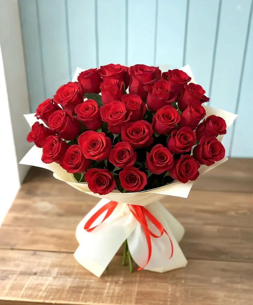 Букет 29 Красных роз в Большой Джалге