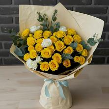 Букет цветов из:  Розы в Большой Джалге