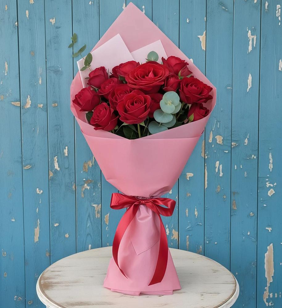 Букет цветов из: Розы в Большой Джалге