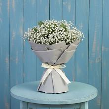 Букет цветов из:  Гипсофила в Большой Джалге