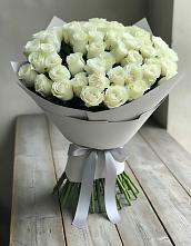 Букет 35 Белых роз в Большой Джалге