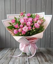 Букет Розовый кустик в Большой Джалге