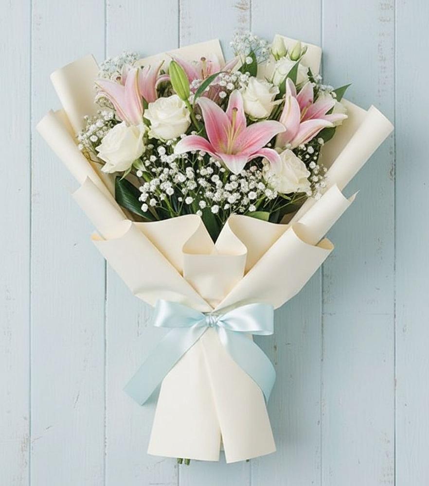 Букет цветов из: Лилии в Большой Джалге