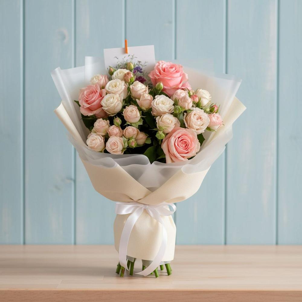 Букет цветов из: Розы в Большой Джалге