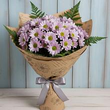 Букет цветов из:  Хризантемы #REPLACE_PRED# Большой Джалге