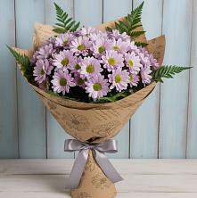 Букет цветов из:  Хризантемы в Большой Джалге