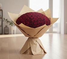 Букет 101 Красная роза #REPLACE_PRED# Большой Джалге