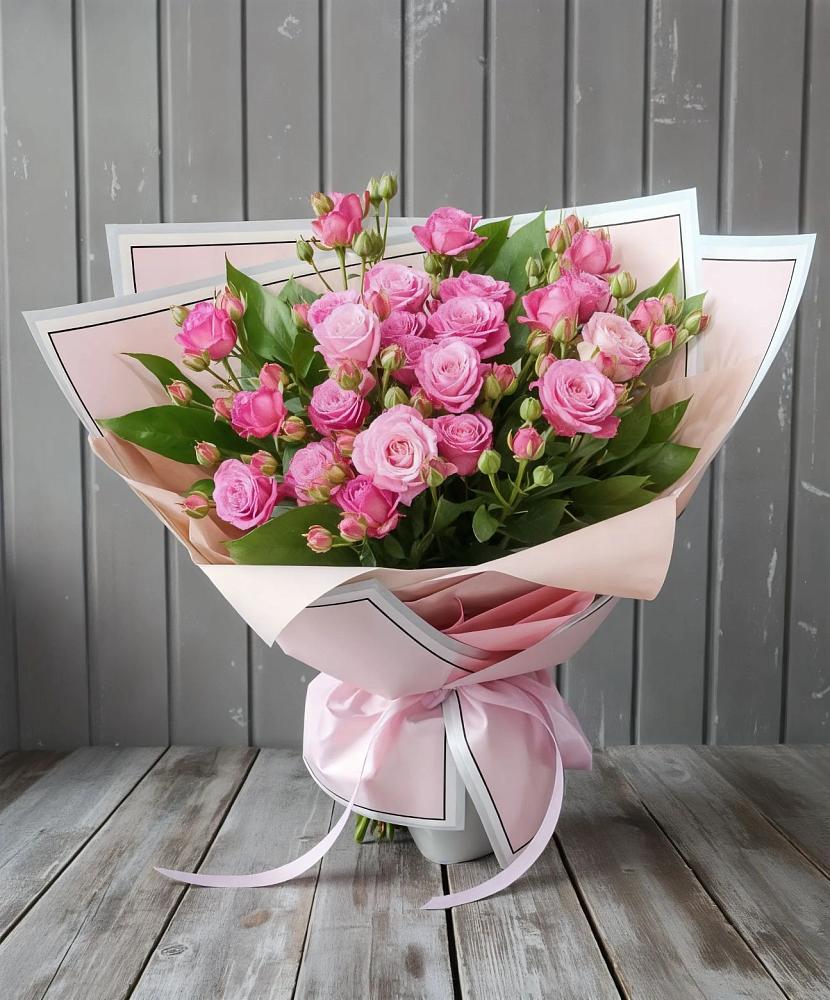 Букет Розовый кустик в Большой Джалге