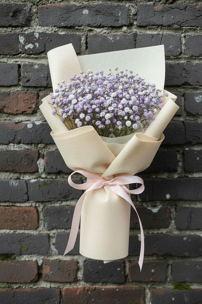 Букет цветов из: Гипсофила в Большой Джалге