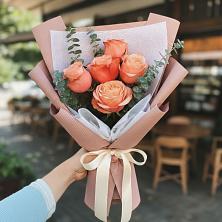 Букет цветов из:  Розы в Большой Джалге