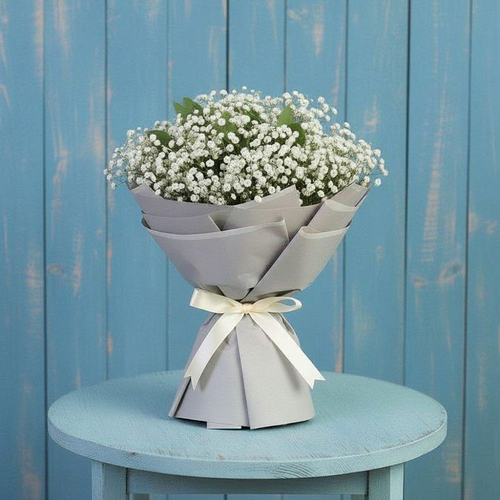 Букет цветов из: Гипсофила в Большой Джалге