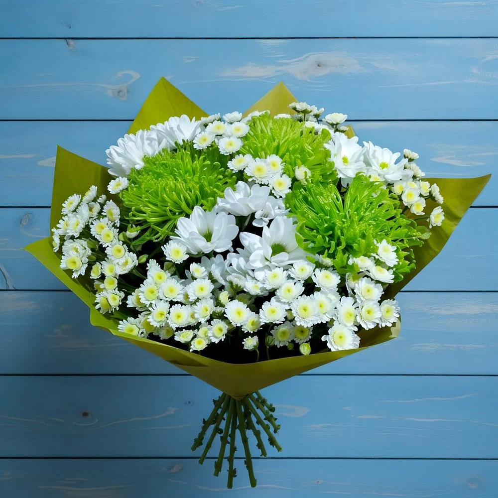 Букет цветов из: Хризантемы в Большой Джалге