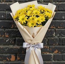 Букет цветов из:  Хризантемы в Большой Джалге