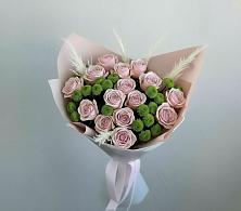 Букет цветов из:  Розы и Хризантемы в Большой Джалге