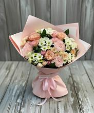 Букет цветов из:  Гвоздики, Розы и Хризантемы #REPLACE_PRED# Большой Джалге