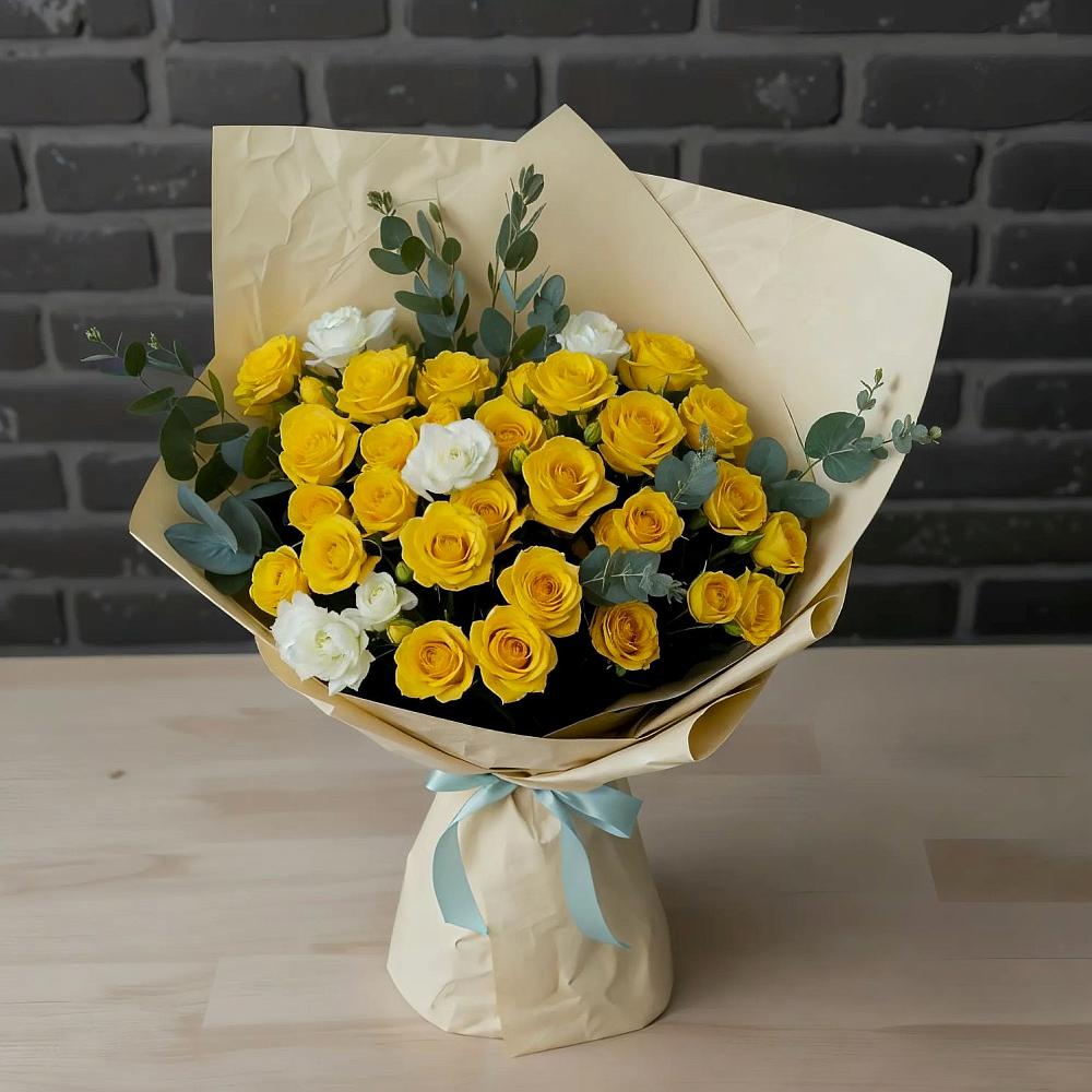 Букет цветов из: Розы в Большой Джалге