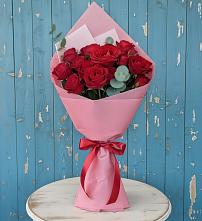 Букет цветов из:  Розы #REPLACE_PRED# Большой Джалге