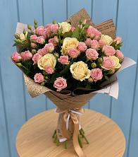 Букет цветов из:  Розы в Большой Джалге