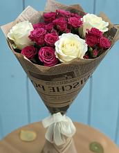 Букет цветов из:  Розы в Большой Джалге