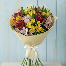 Букет цветов из:  Альстромерии в Большой Джалге