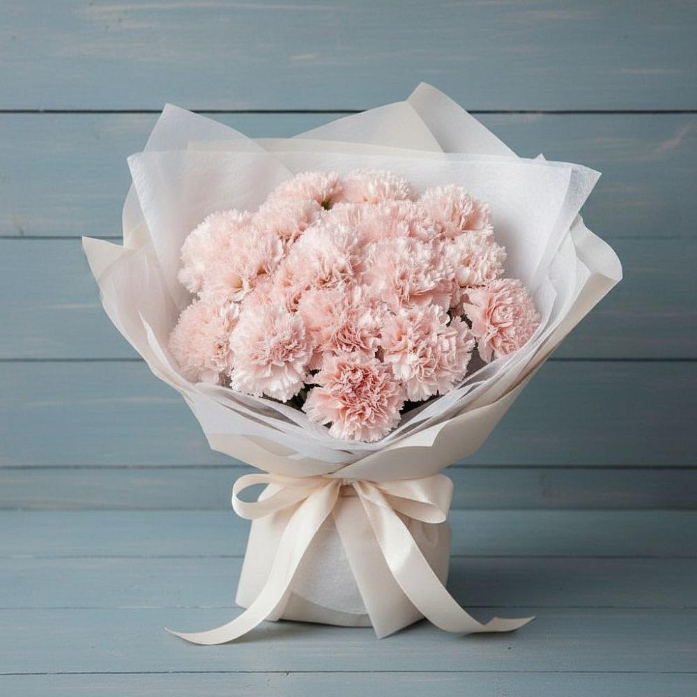 Букет цветов из: Гвоздики в Большой Джалге