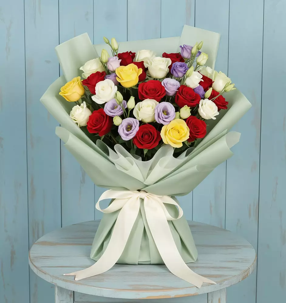 Букет цветов из: Розы в Большой Джалге