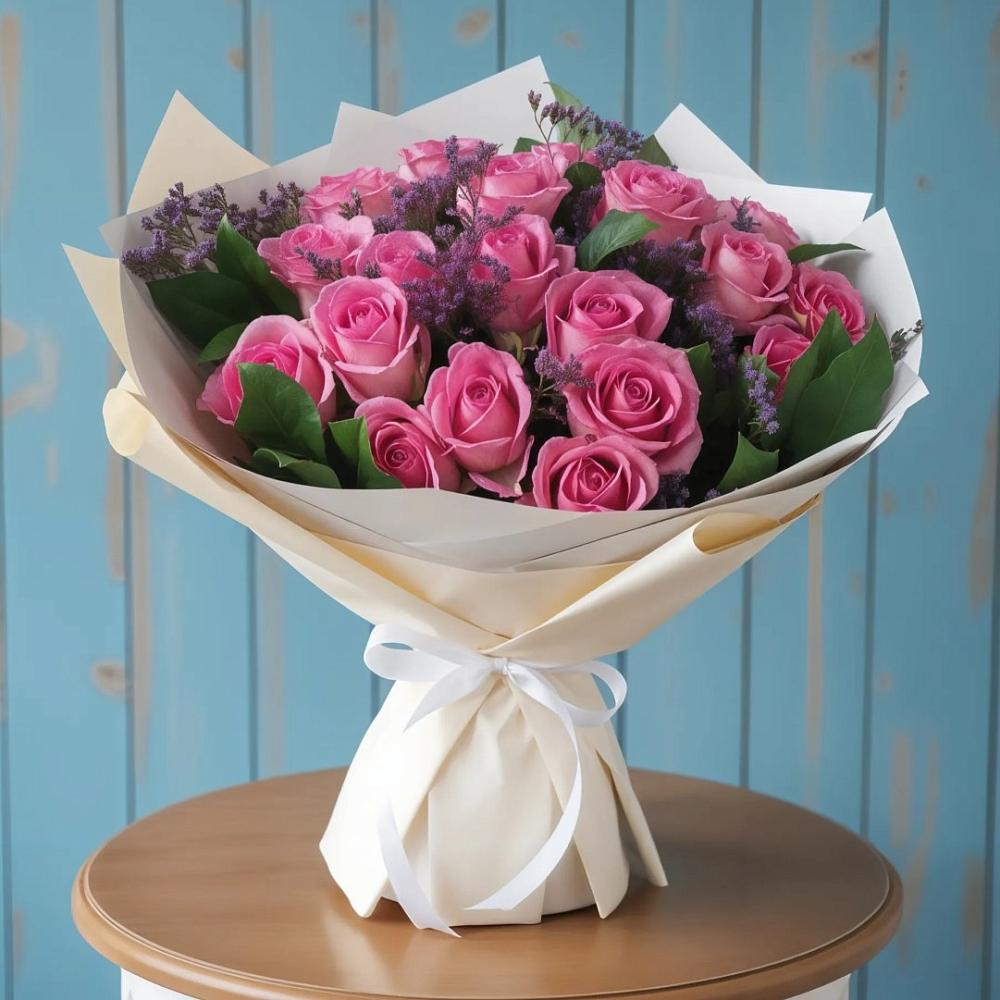 Букет цветов из: Розы в Большой Джалге