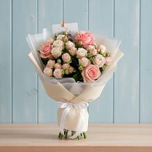 Букет цветов из:  Розы в Большой Джалге