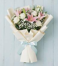 Букет цветов из:  Лилии в Большой Джалге