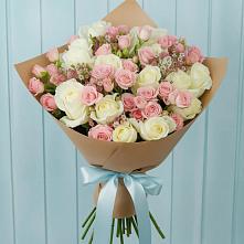 Букет цветов из:  Розы в Большой Джалге
