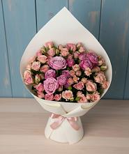 Букет цветов из:  Розы в Большой Джалге